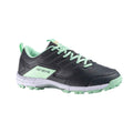 Side view of the grey and mint Grays Flash 3.0 Turf Shoe