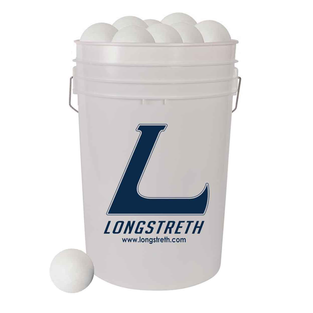 Ball Bucket With Field Hockey Balls