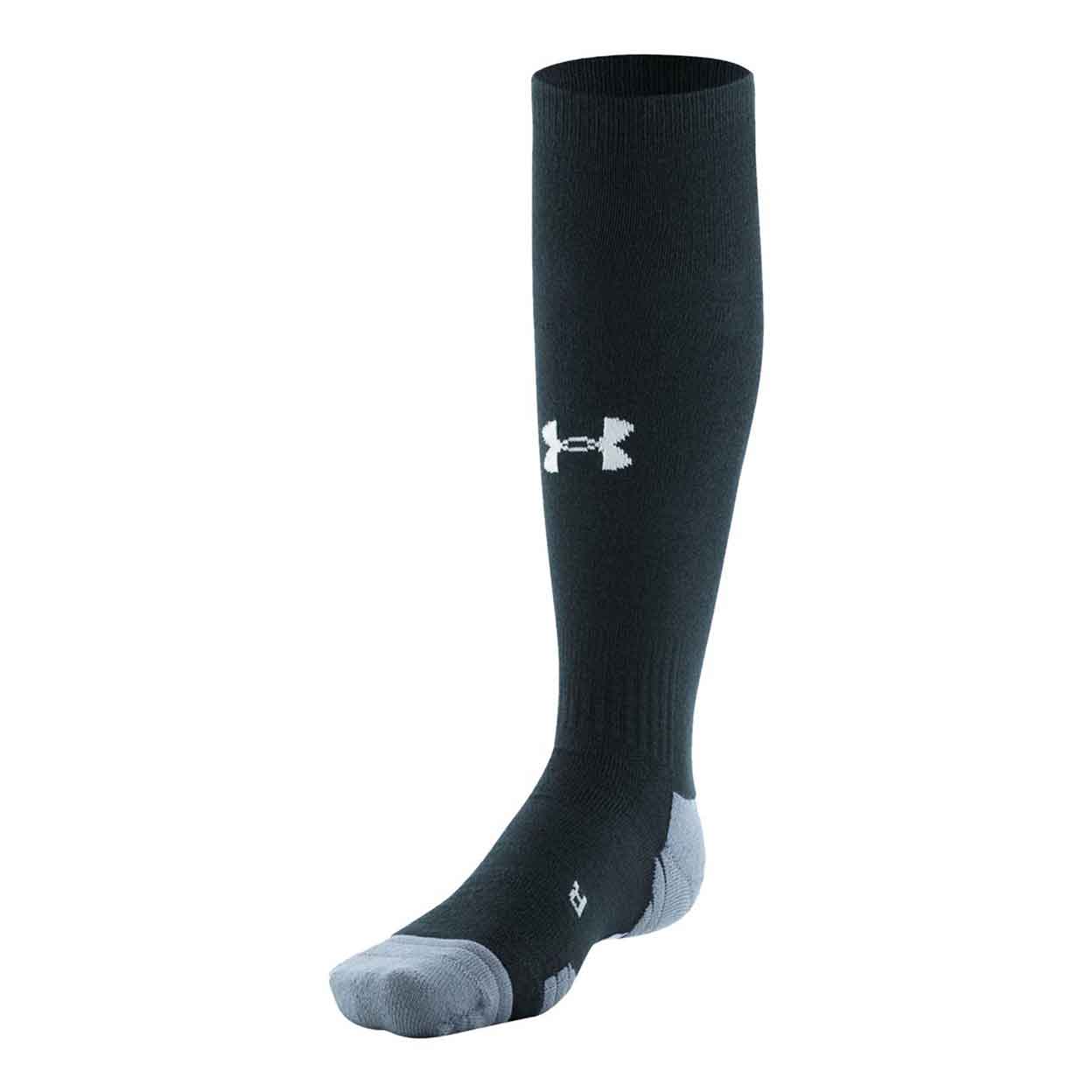 black Under Armour Team Over The Calf Socks
